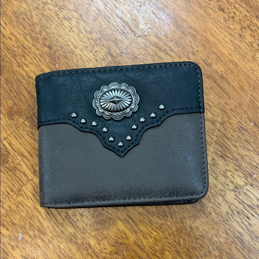 Stylish Black and Gray Men's Wallet